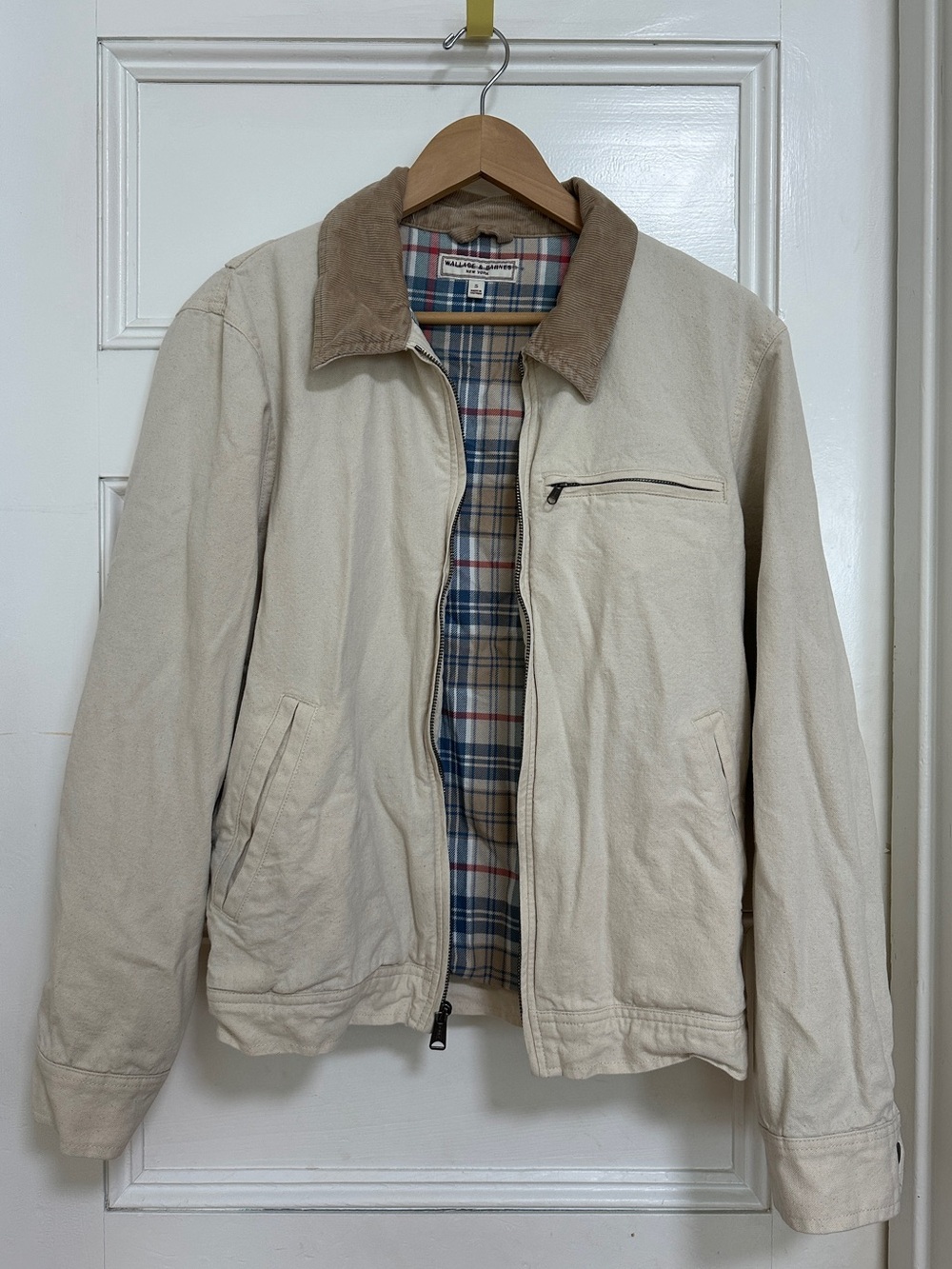 J. Crew Wallace & Barnes lightweight work jacket, size S